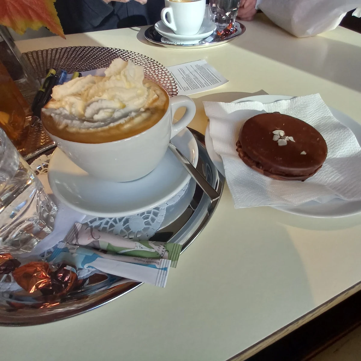 Mürber Schokotaler Und Melage