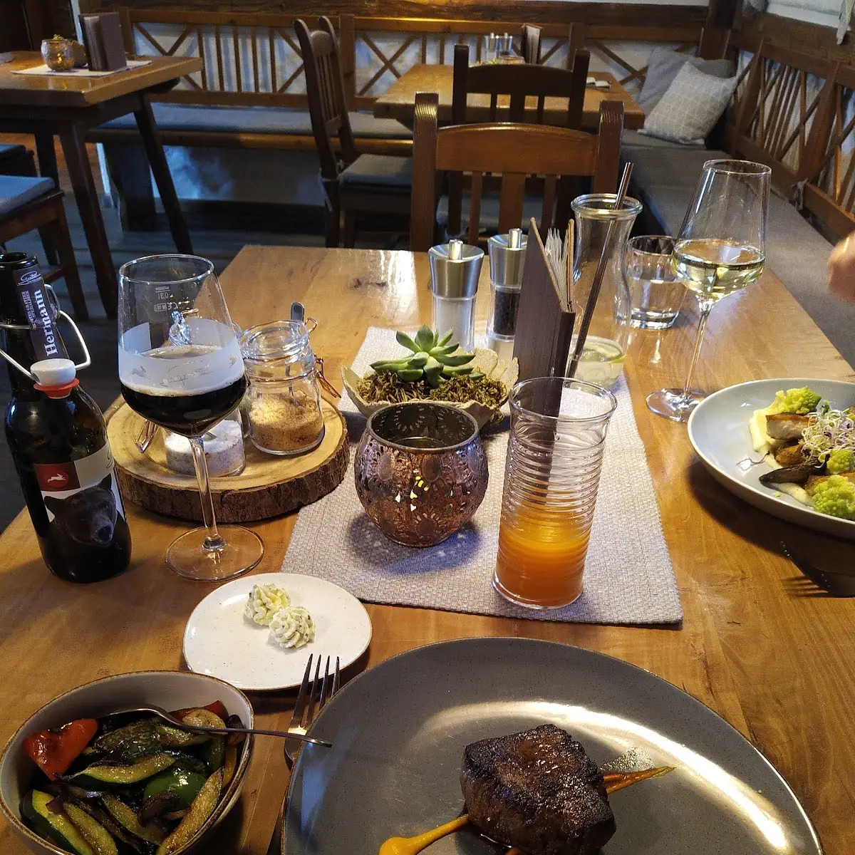 Filet Steak Mit Grillgemüse