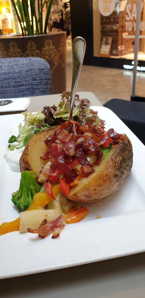 Ofenkartoffel Mit Speck