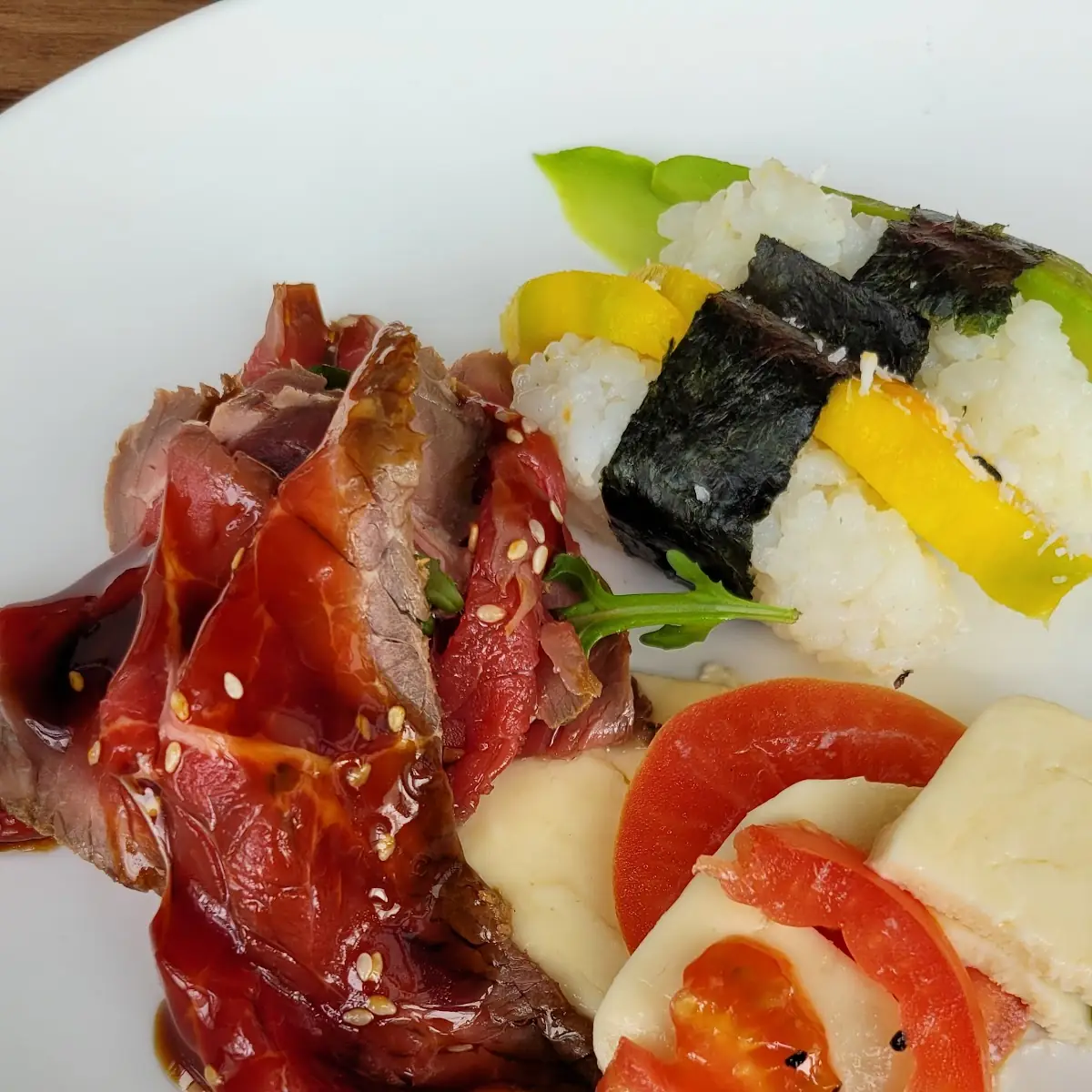 Tomaten Mozarella Rinderfilet