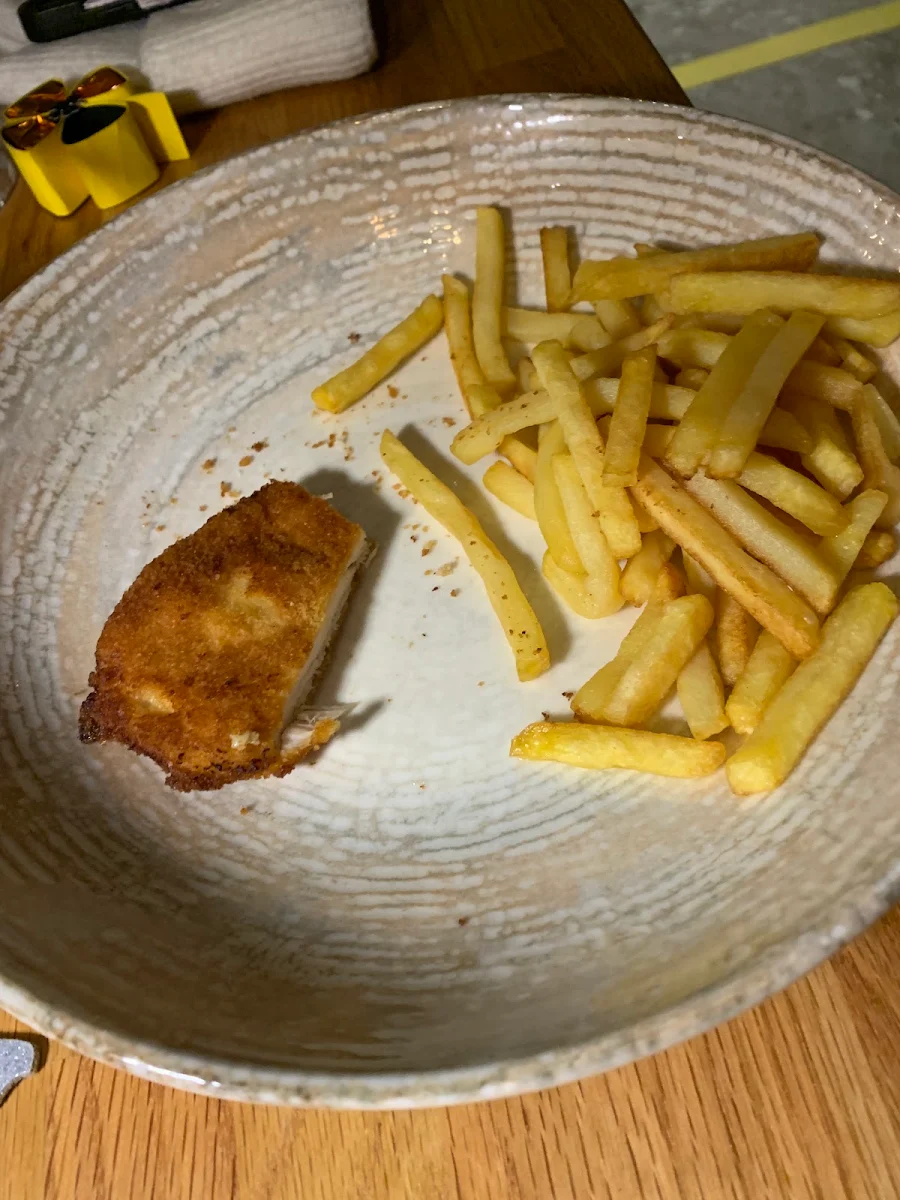 Kinderschnitzel Mit Pommes