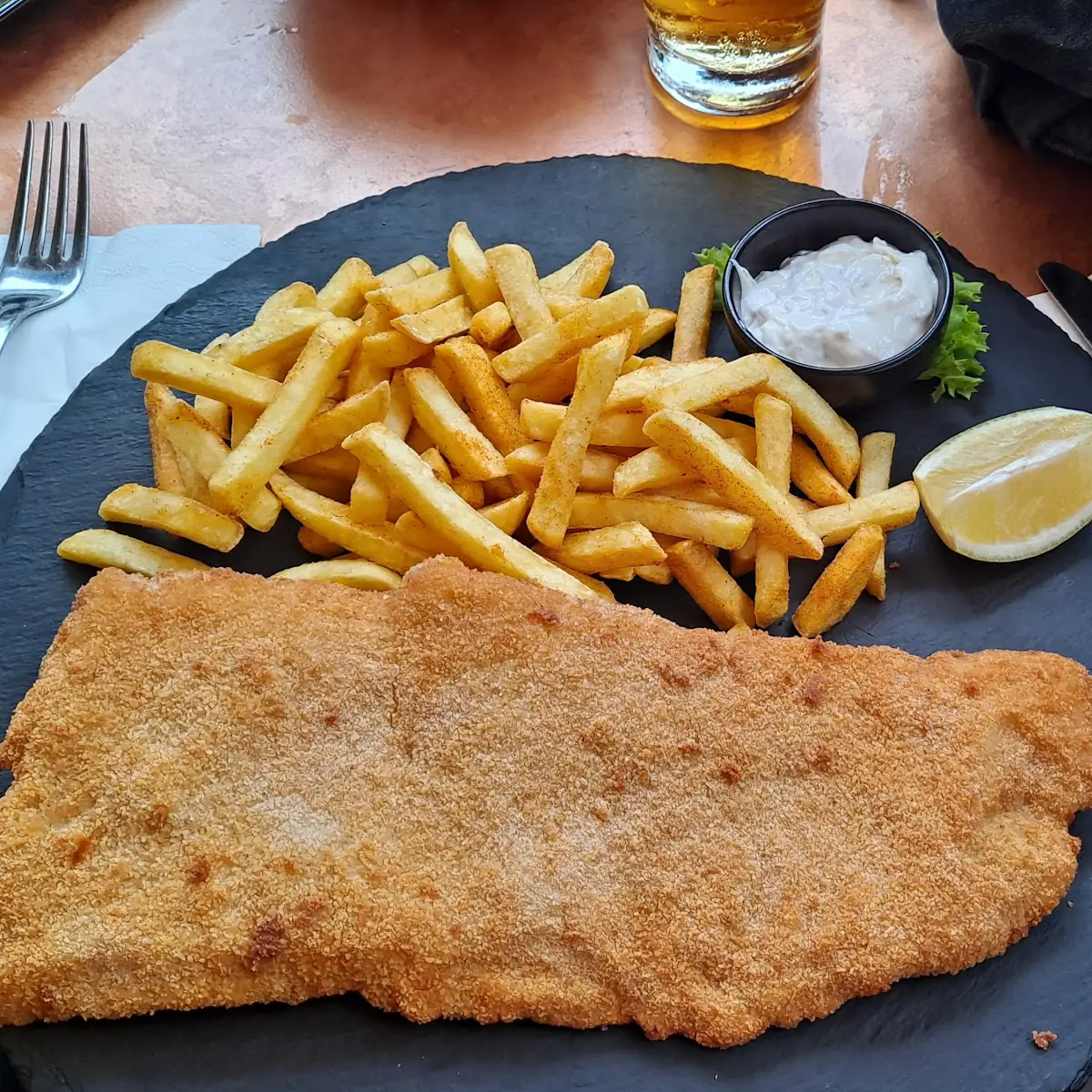 Cordon Bleu Mit Pommes