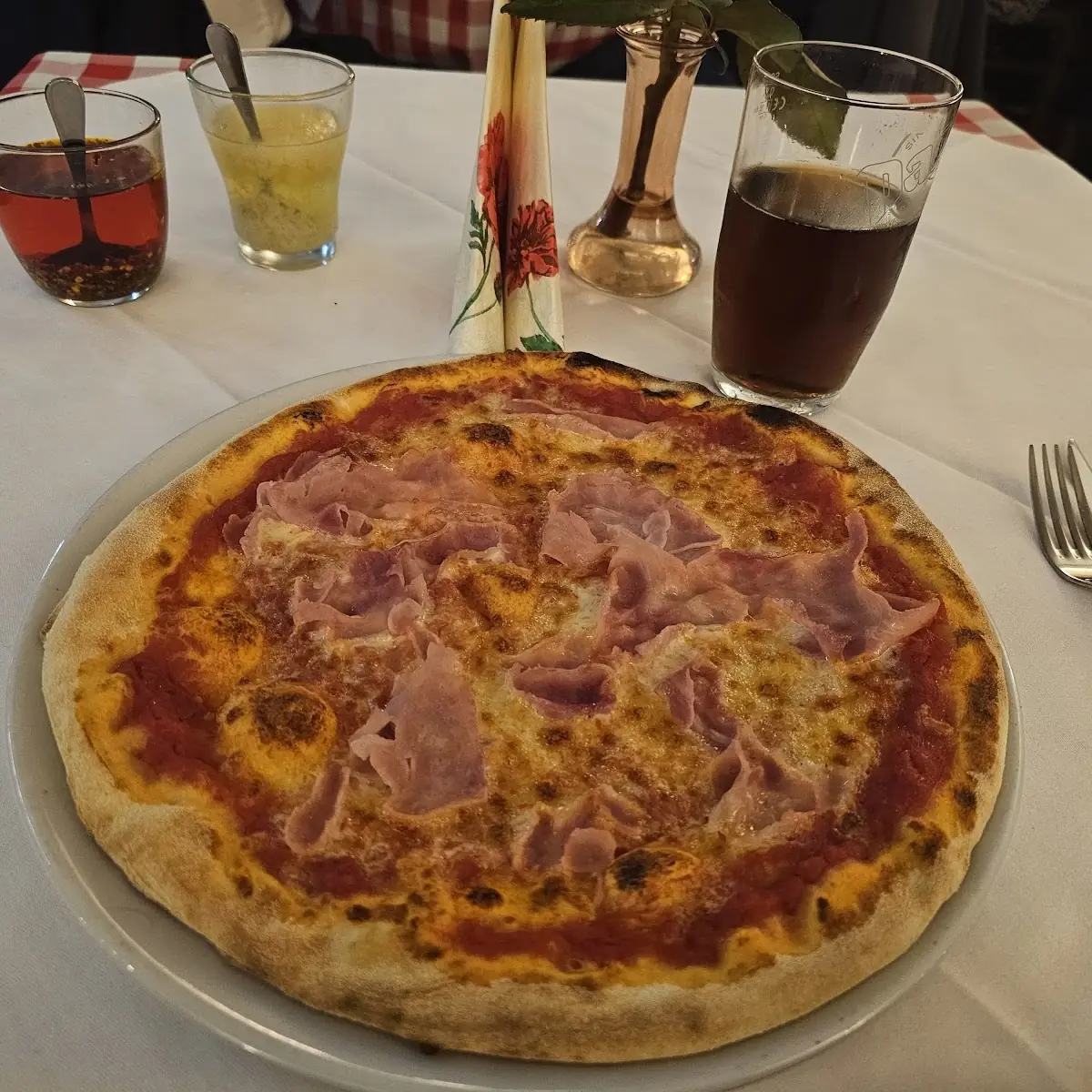 Pizza Cardinale Pizza Schinken