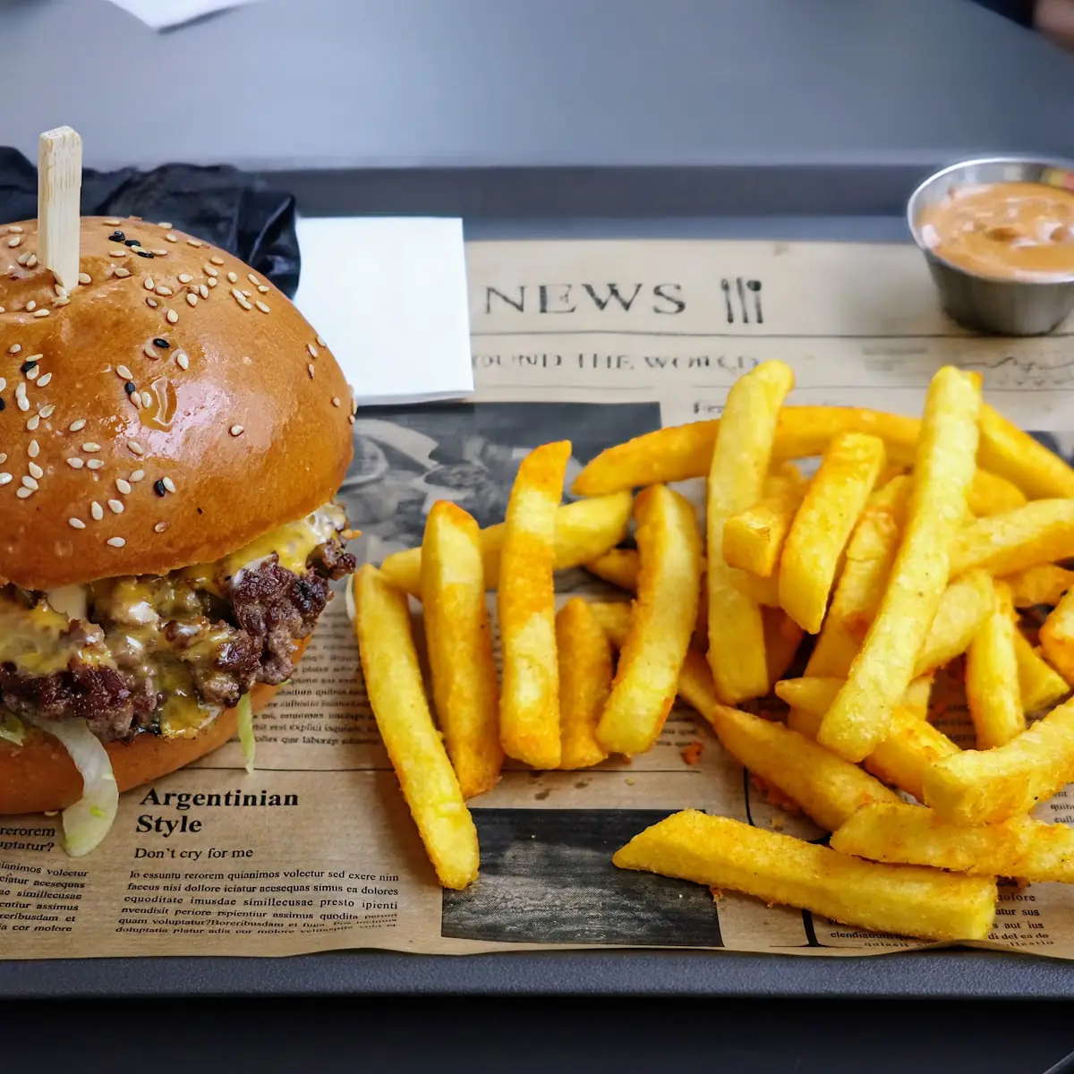 Cheesy Burger