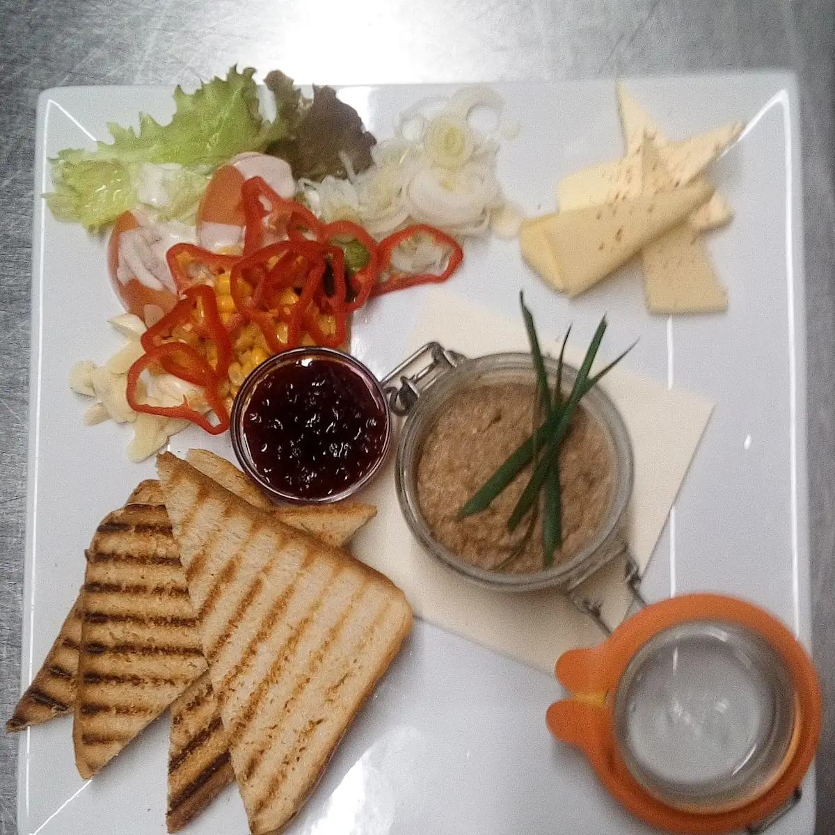 Hausgemachte Leberpastete