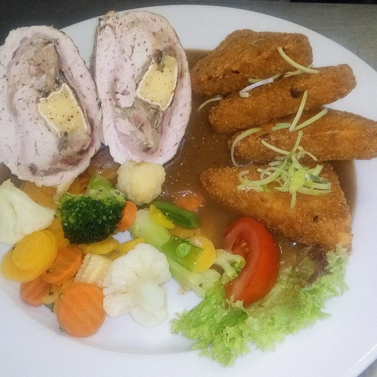 Putenroulage Mit Camembert