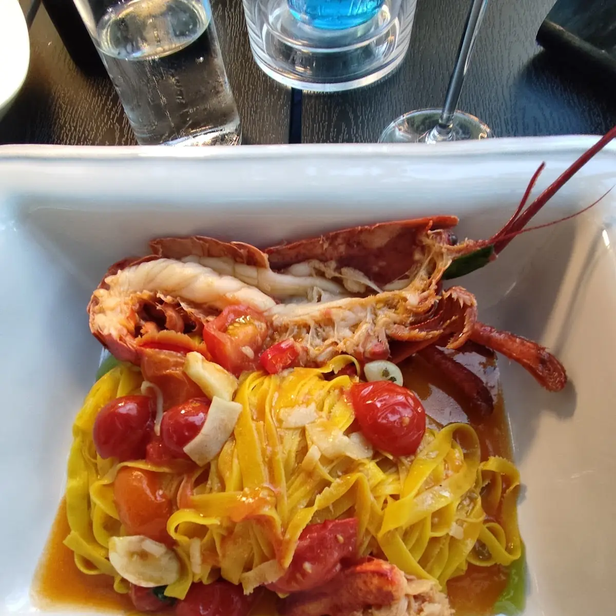Tagliatelle Mit Hummer