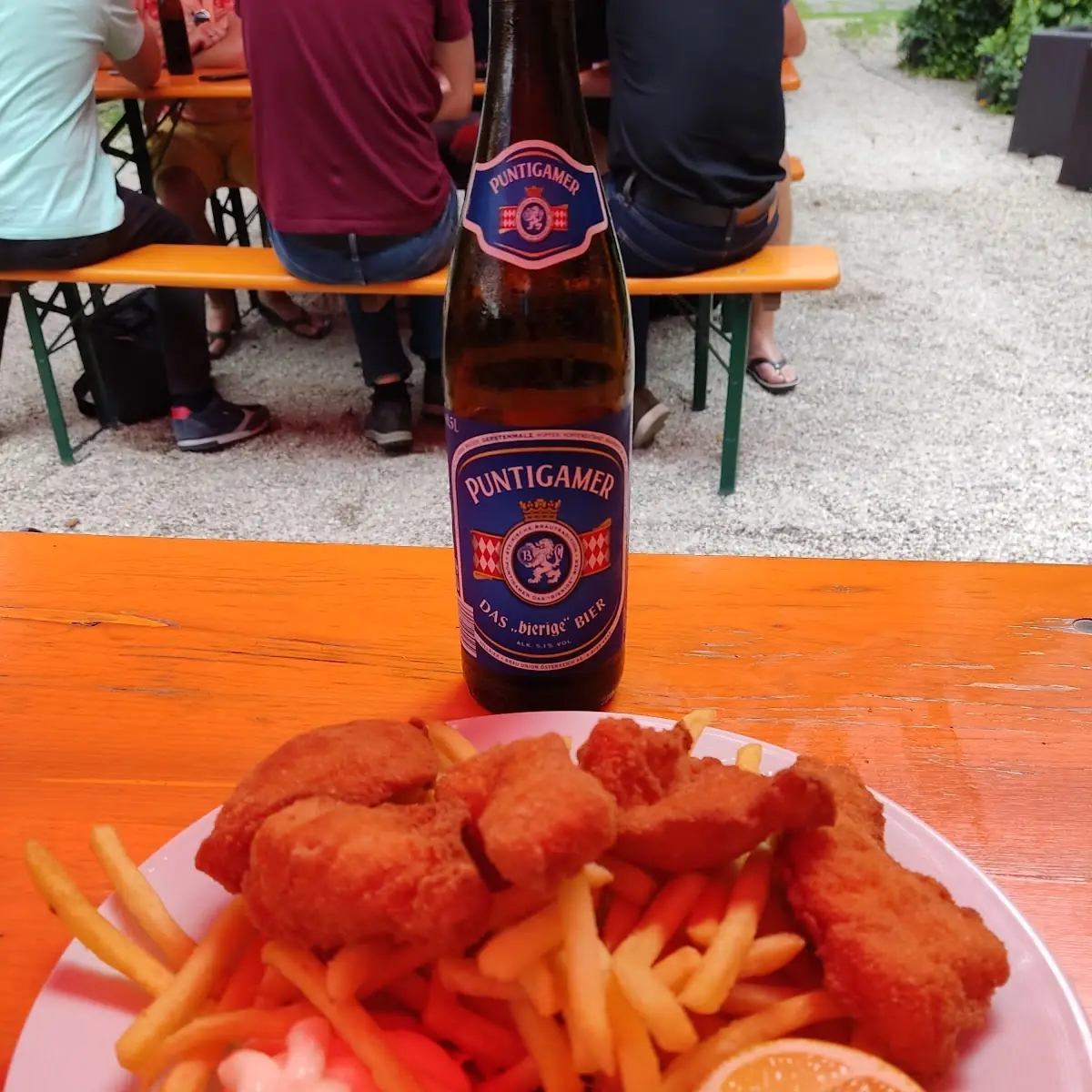 Pollo Fritto E Patatine