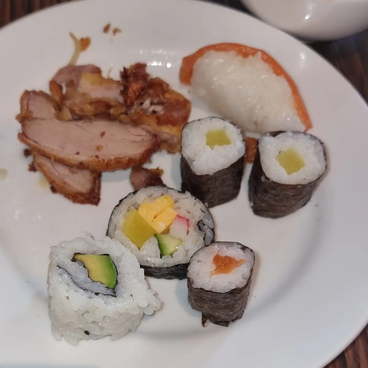 Sushi from Open Buffet