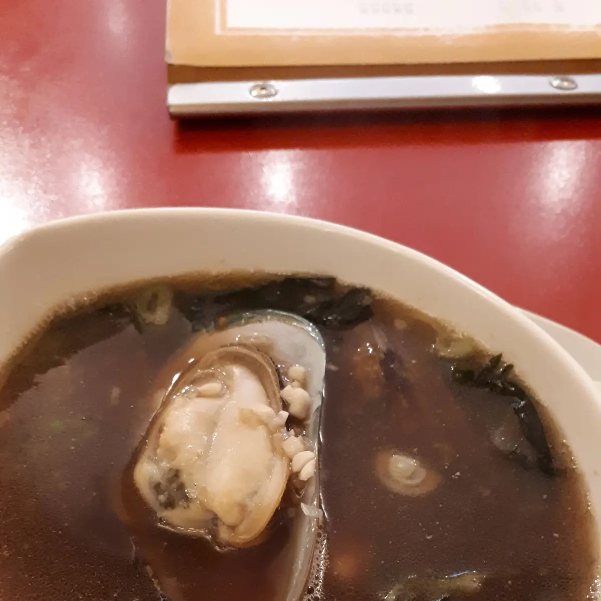 Seaweed Seafood Soup