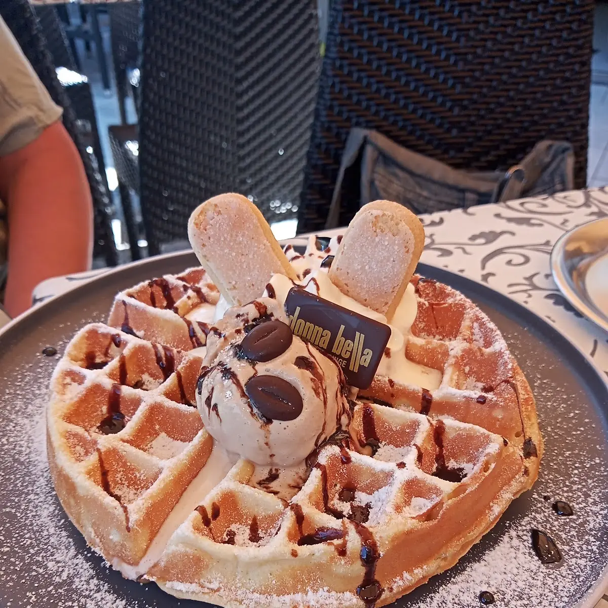 Gefüllte Eiswafferl