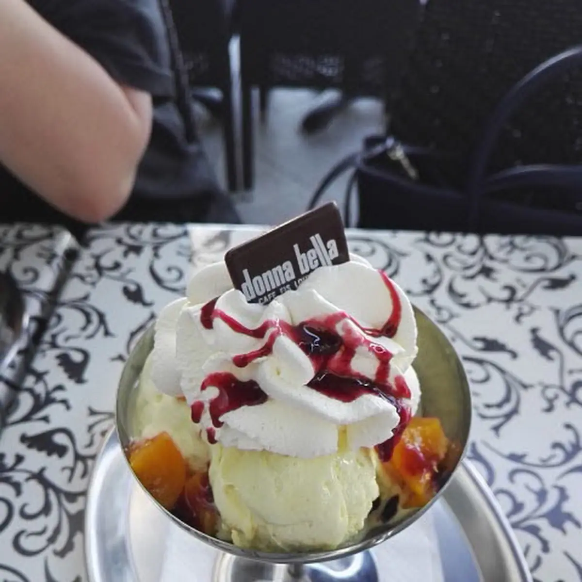 Pfirsich Melba