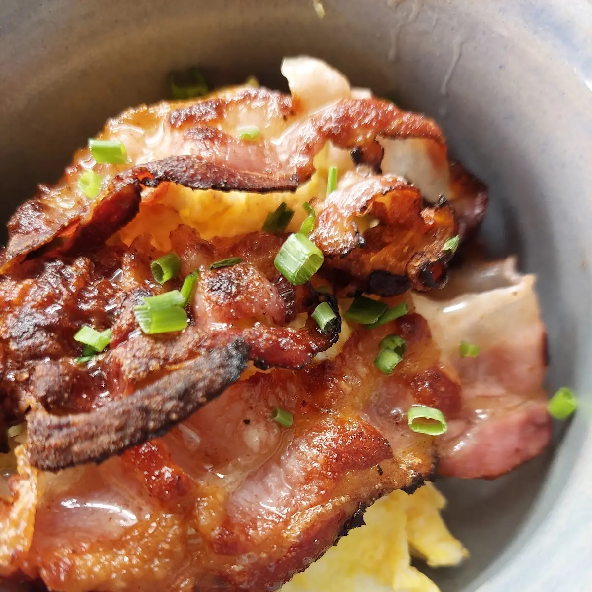 Rührei Mit Speck