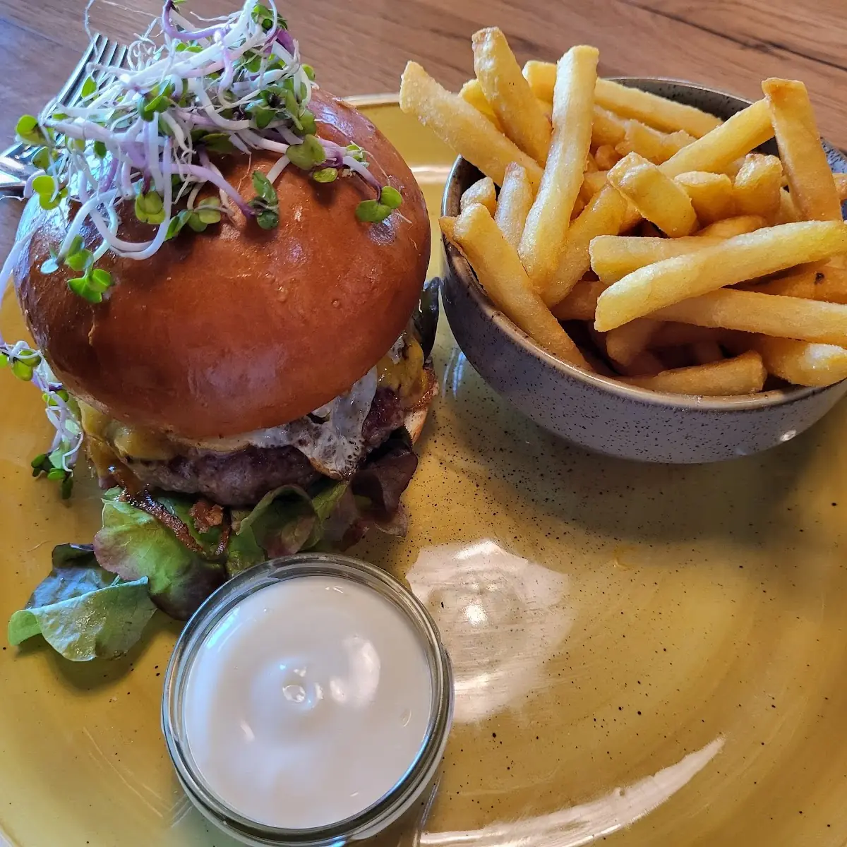 Colono Burger Mit Fries
