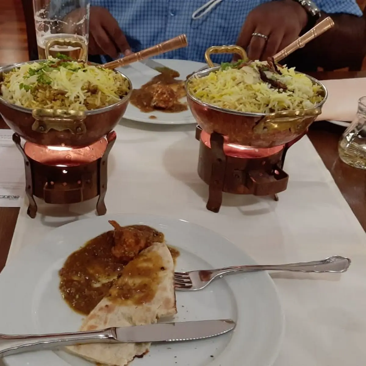 Biriyani Naan Chicken Tikka Masala