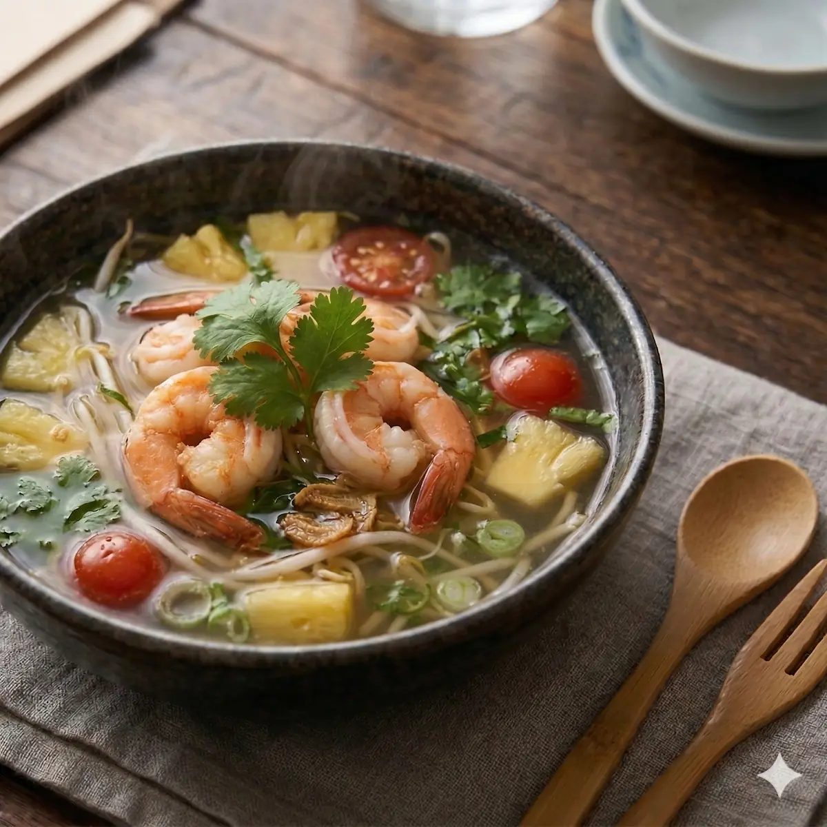 Canh Chua Vietn Süß-sauer Suppen