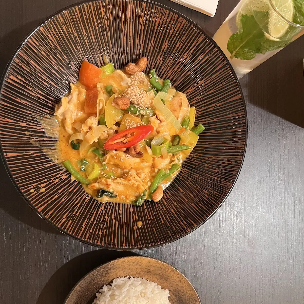 Red Curry with Chicken