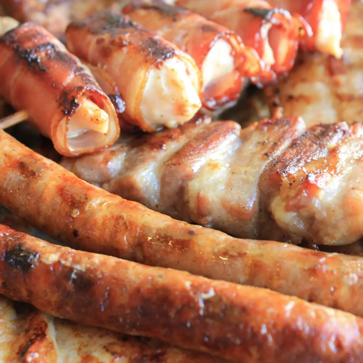 Hausgemachtes Grillwürstchen