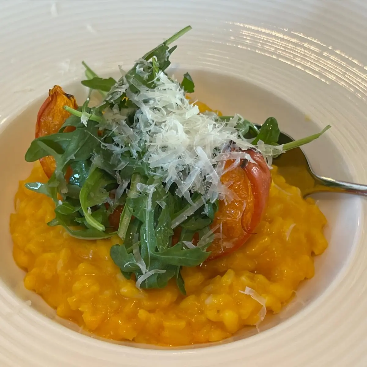 Kürbisrisotto Mit Parmesan