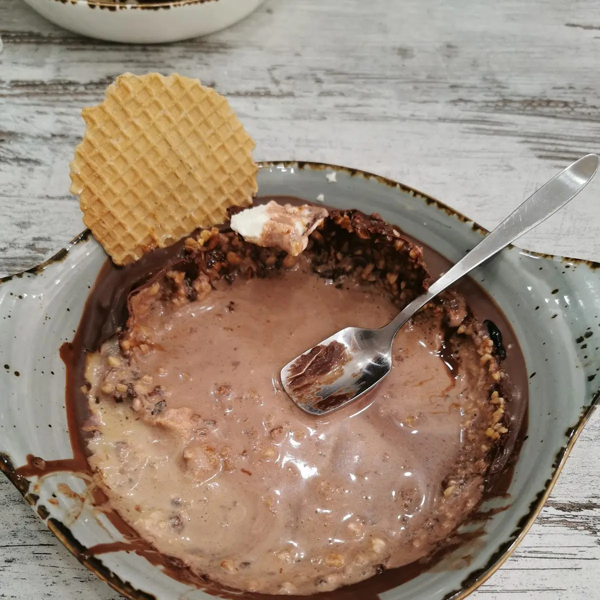 Krokantbecher Leer, Muratti Gelateria OG 2.Filliale