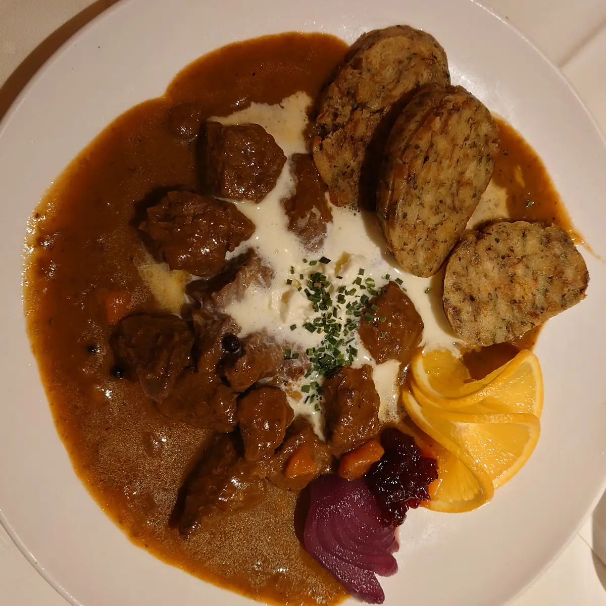 Hirsch Ragout Deer Ragout