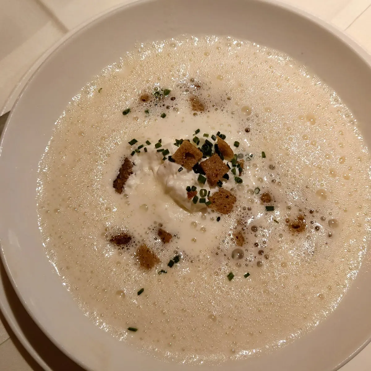 Maronischaumsuppe