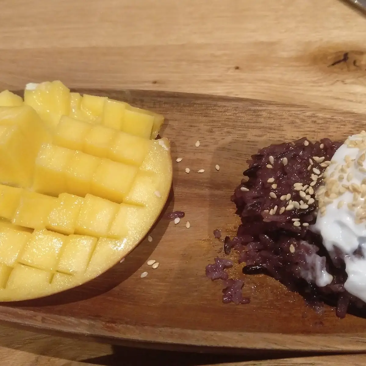 Kokospudding Mit Mango