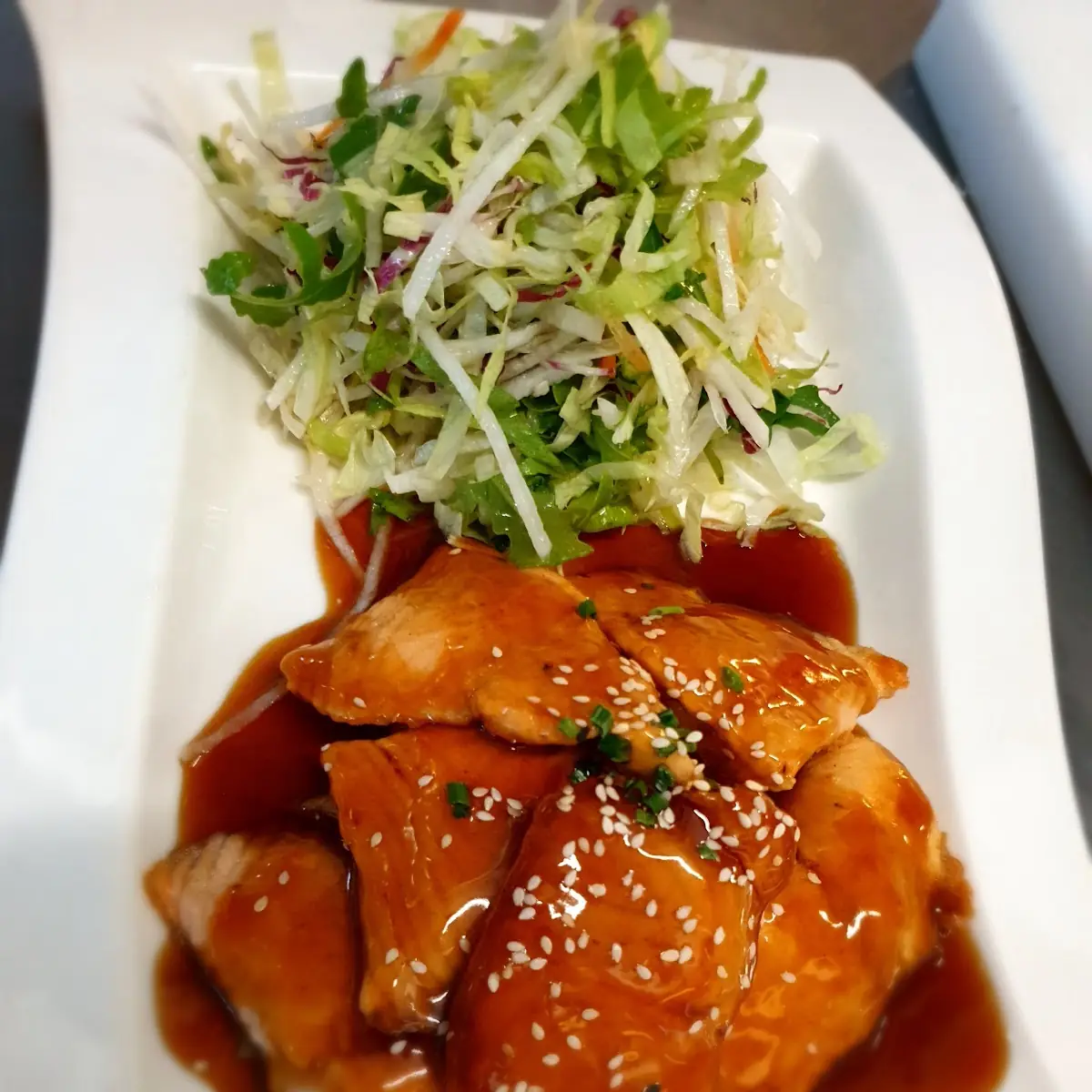 Crispy Duck with Garlic Sauce