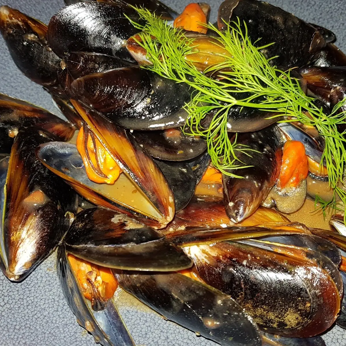 Cozze Im Weissweinsud