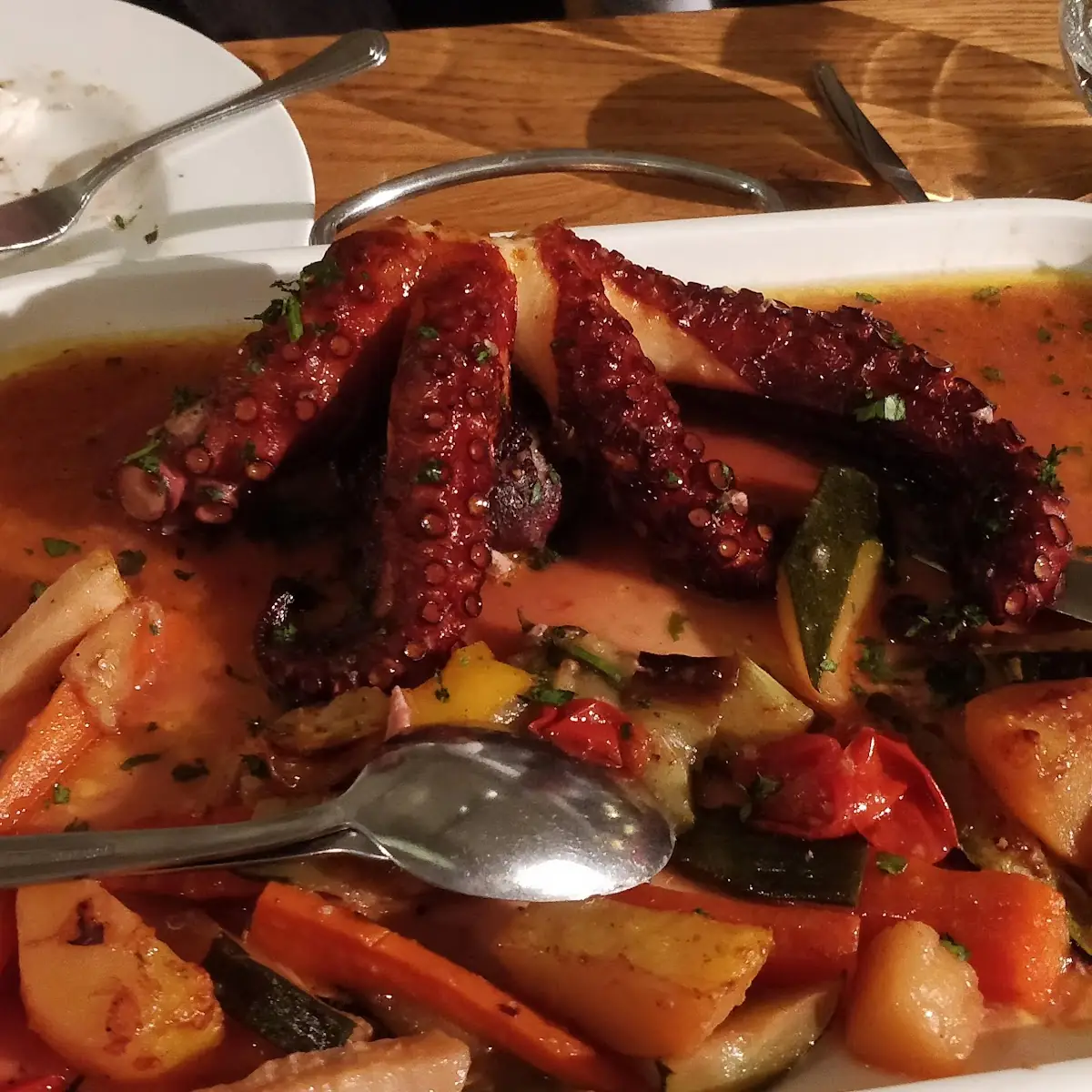 Oktopus Vom Grill