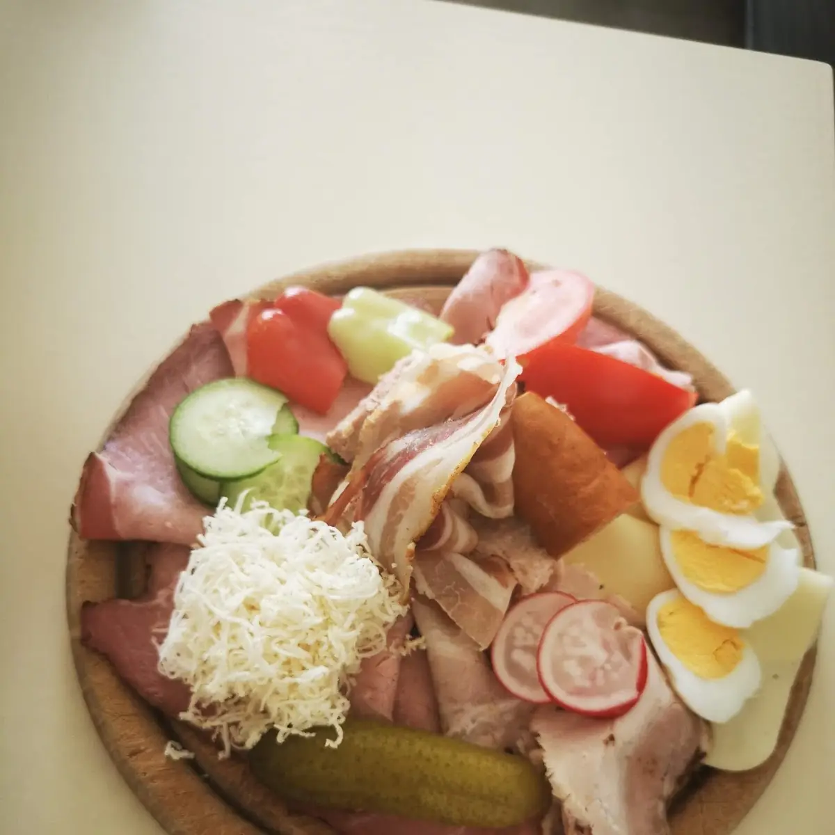 Aufschnittplatte