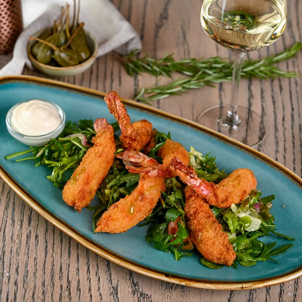 Steirischer Backhendlsalat