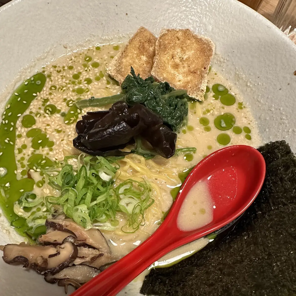 Vegan Tonkotsu Ramen
