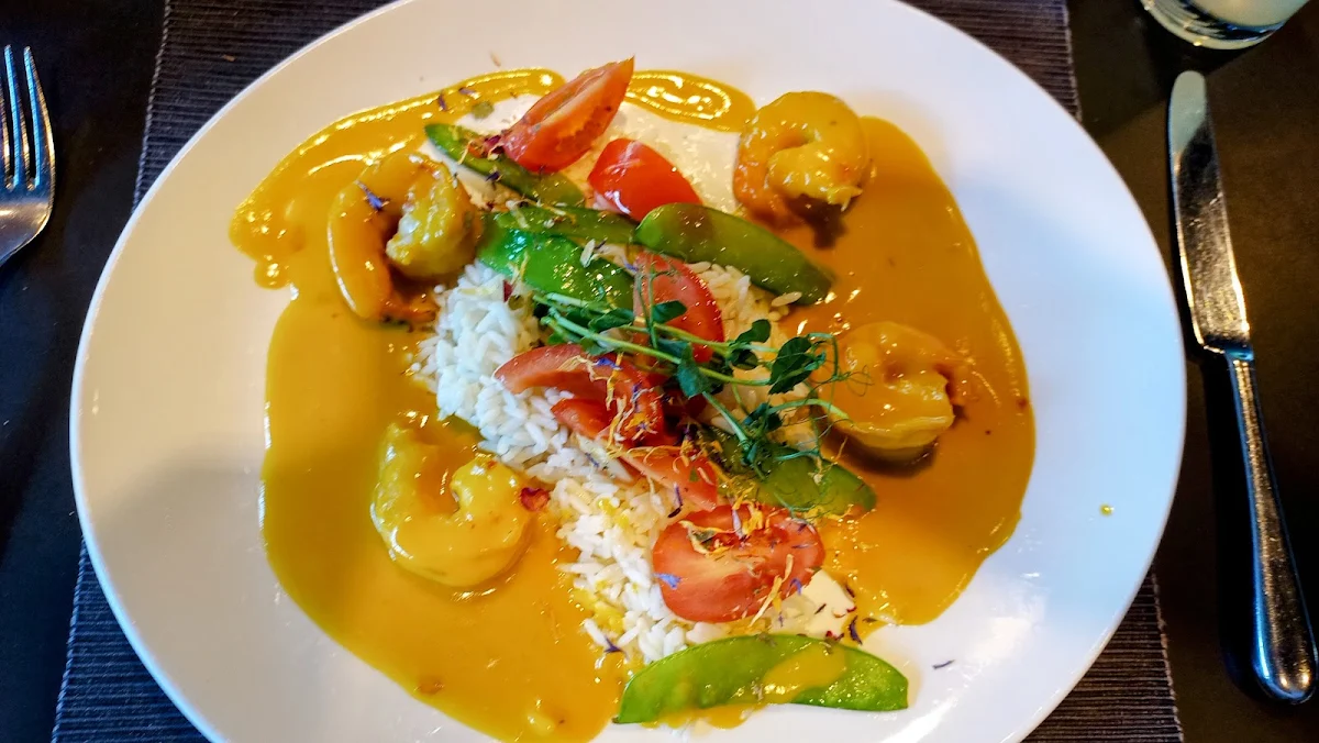 Riesengarnelen Mit Mangosauce