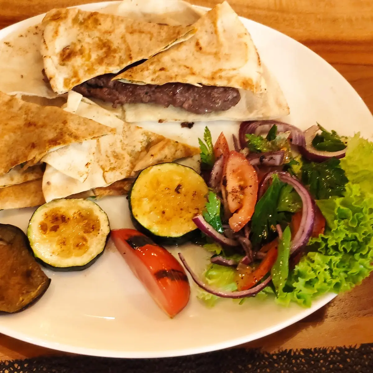 Kebab Mit Fladenbrot