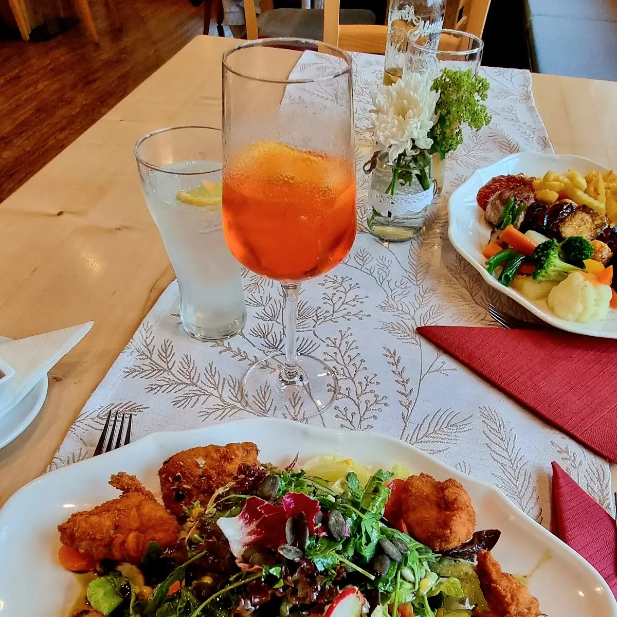 Backhendlsalat