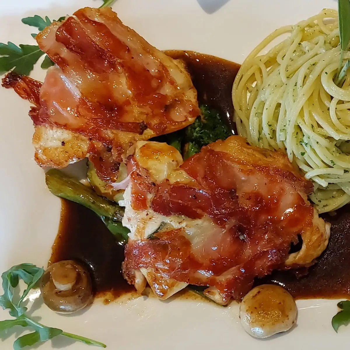 Hühnerfilet Im Speckmantel