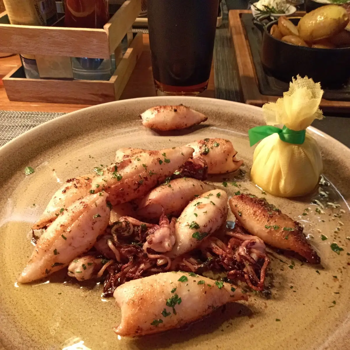 Gegrillte Calamari