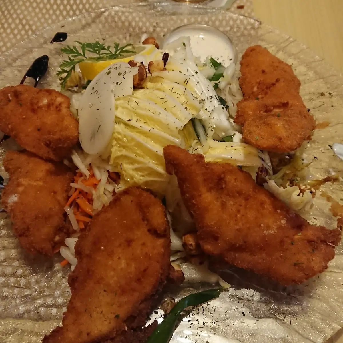 Backhendlsalat