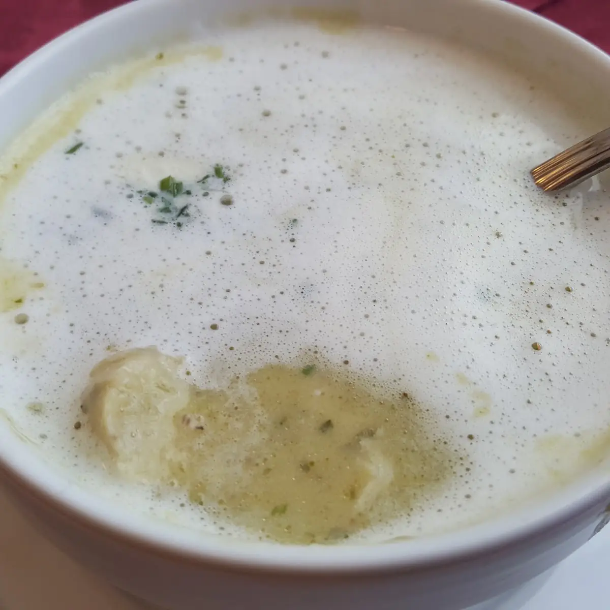 Knoblauchcremesuppe
