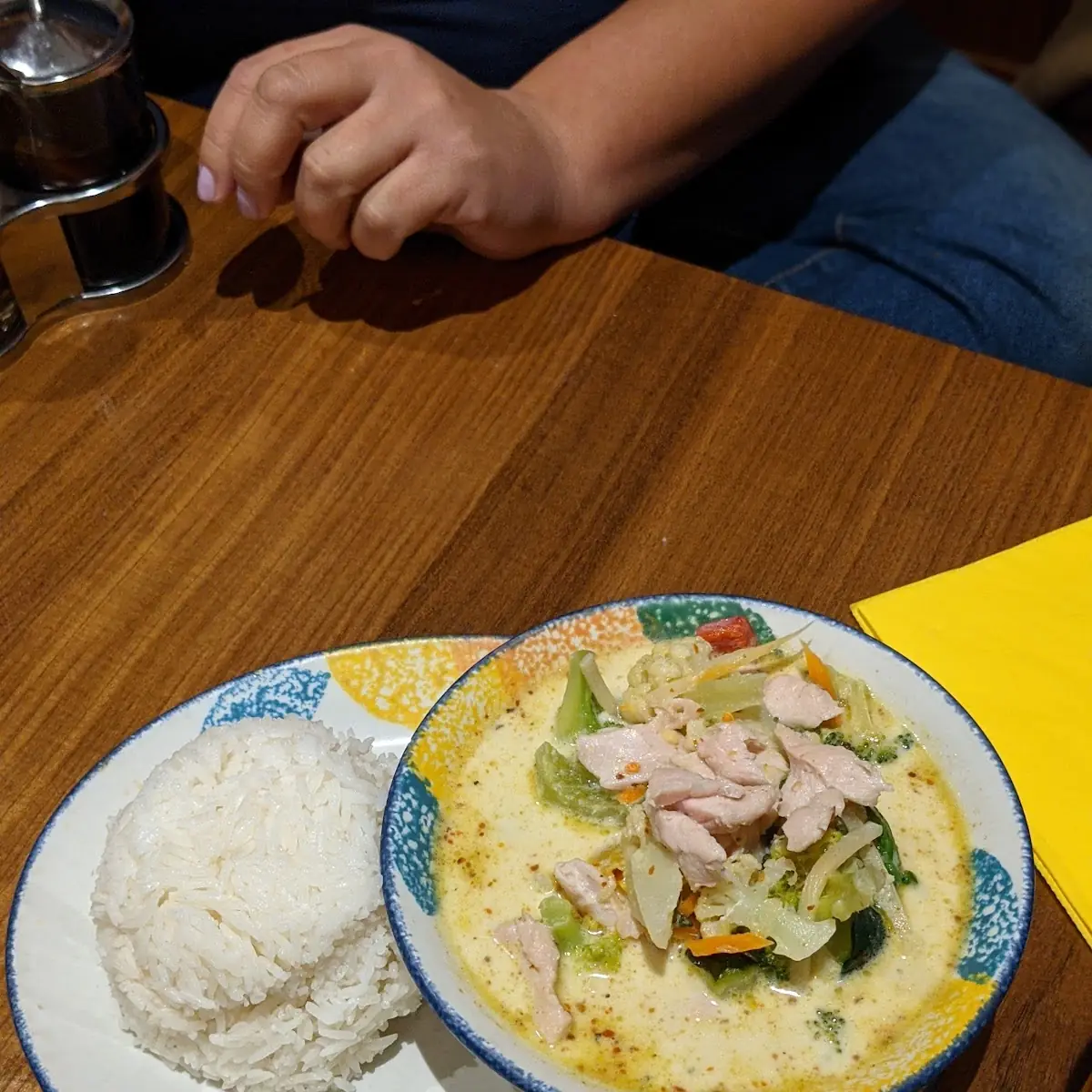 Grünes Thaicurry