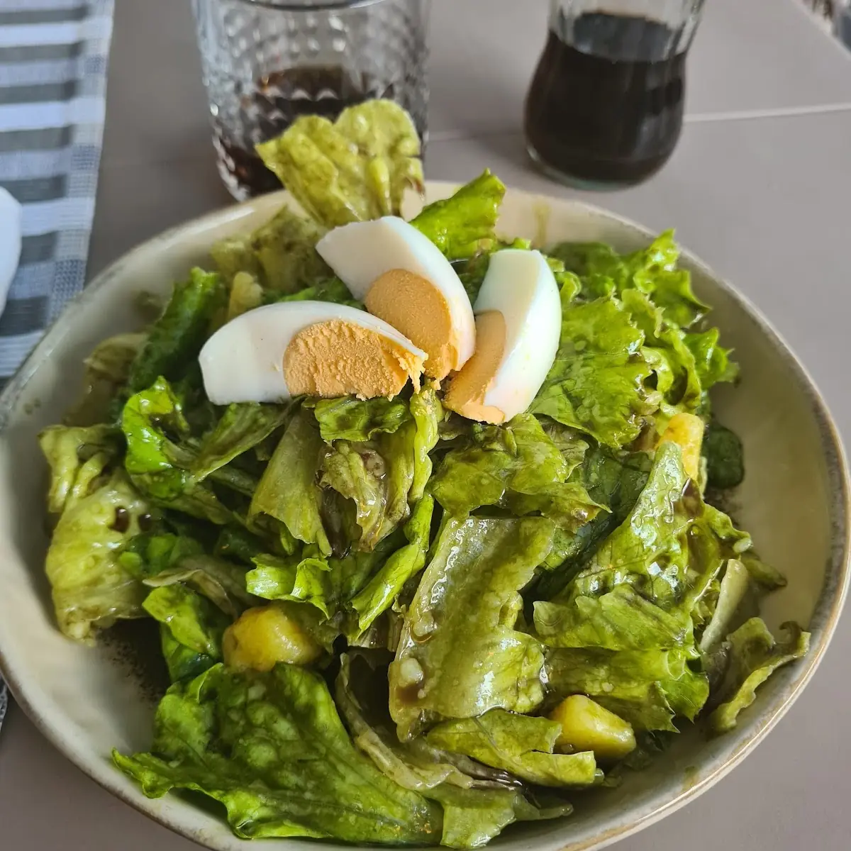 Krauthäupelsalat Mit Käferbohnen Kartoffeln Und Knoblauch