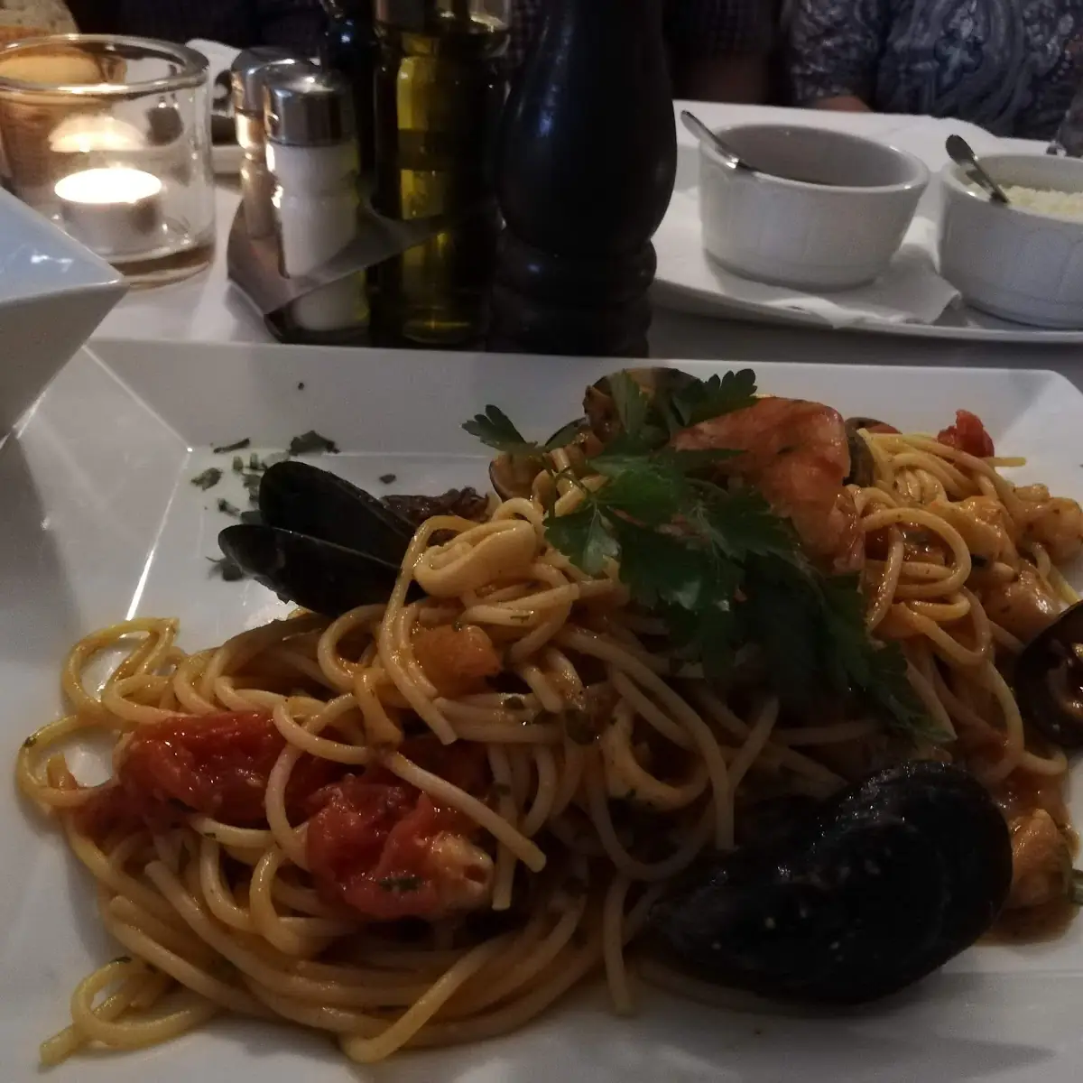 Spaghetti Ai Frutti Di Mare