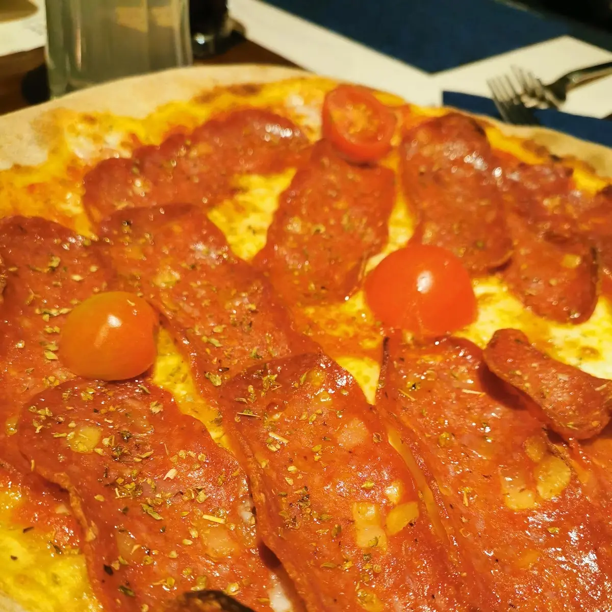 Salami Pizza