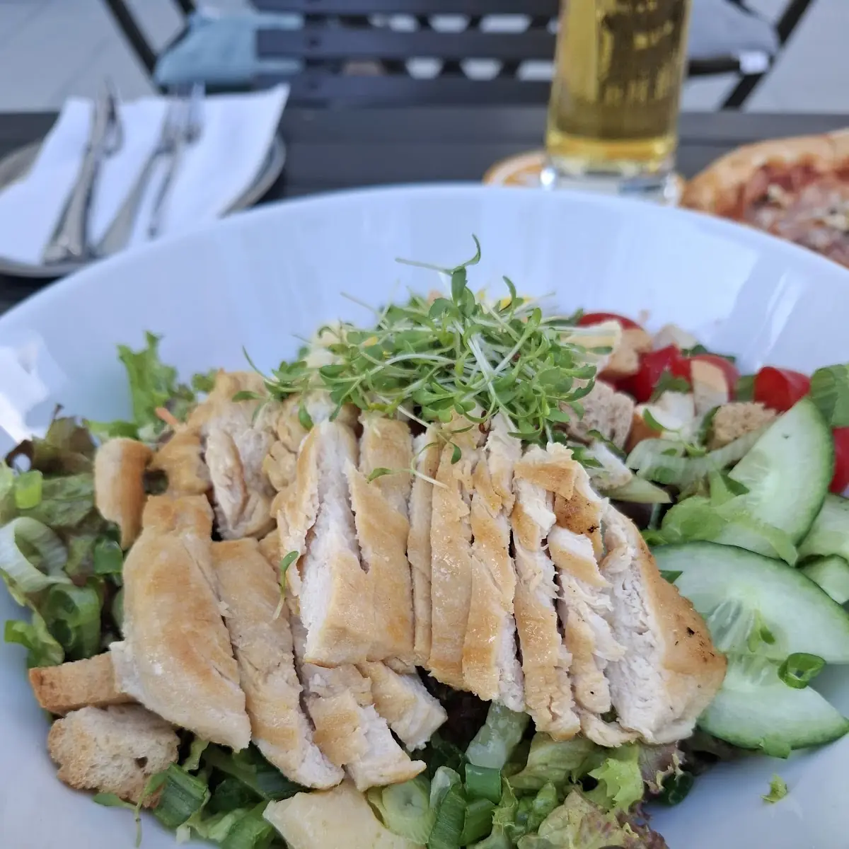 Steirer Salat Mit Hühnerfilet