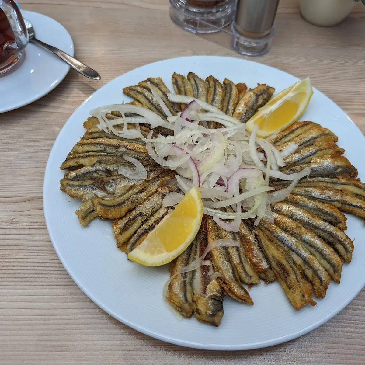 Fritierte Sardinen