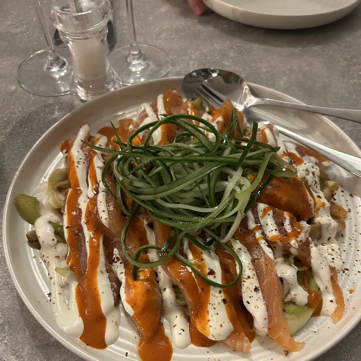 Geräucherter Lachs
