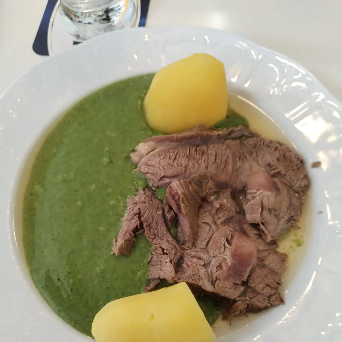 Rindfleisch Mit Spinat