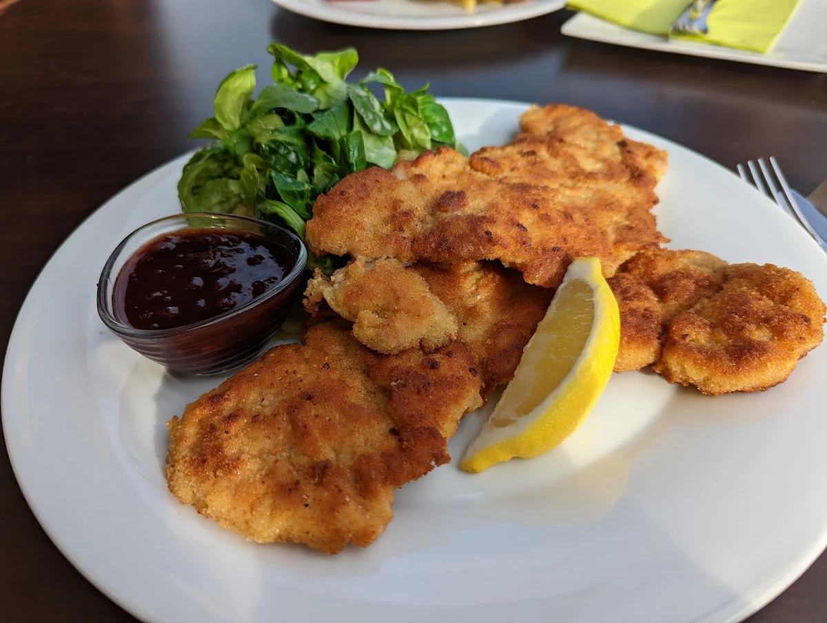 Schnitzel Mit Kartoffelsalat