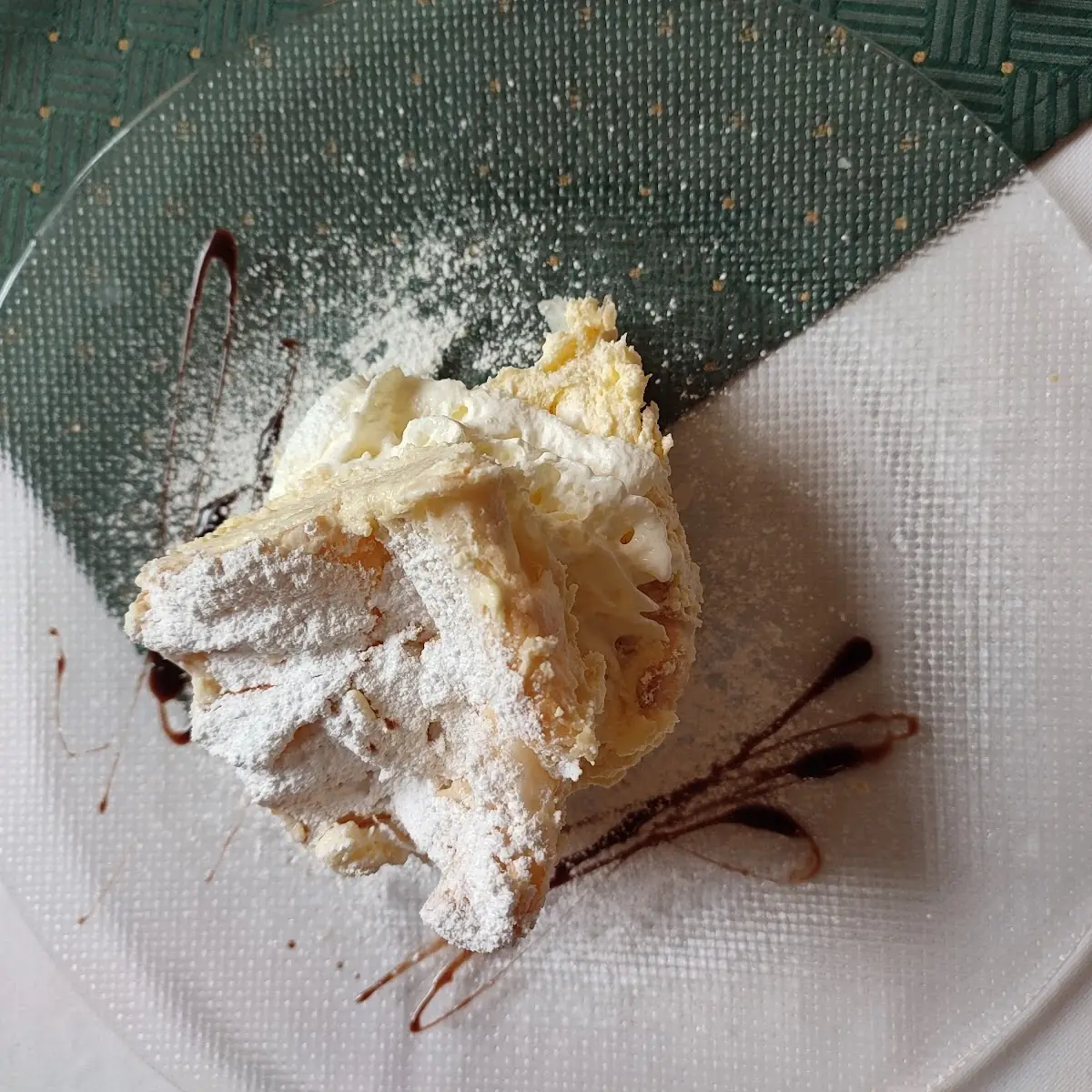 Hausgemachte Cremeschnitte